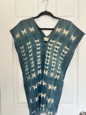 Mira Blackman Shibori Poncho